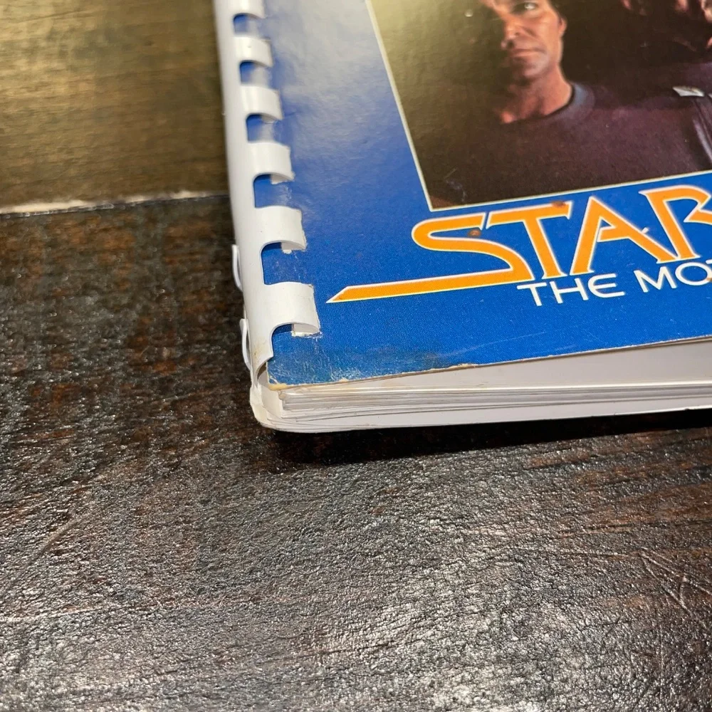 Star Trek Official USS Enterprise Officer's Date Book 1980 Desk Calendar Wallaby